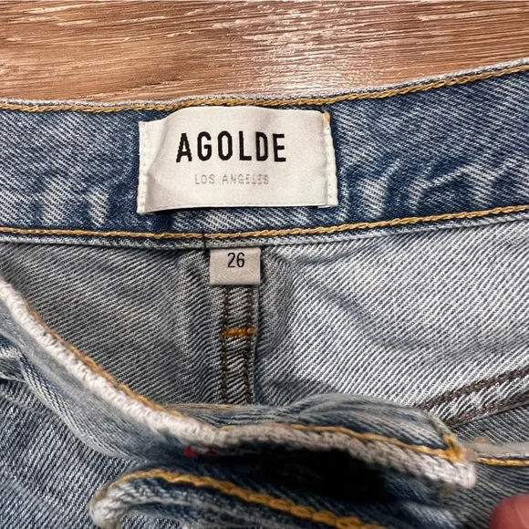 AGOLDE Parker Jean Shorts - Picture 6 of 7